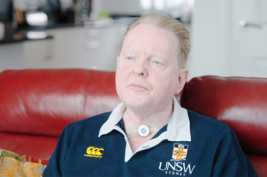 We help laryngectomy patients breathe again.