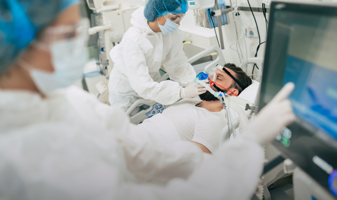 Analysis of factors affecting the effect of nebulized inhalation via HFNC