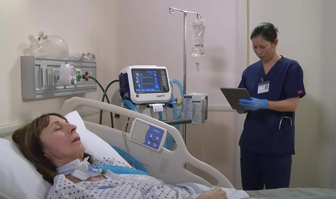 The Use of an Inspiration- Synchronized Vibrating Mesh Nebulizer for Prolonged Inhalative Iloprost Administration in